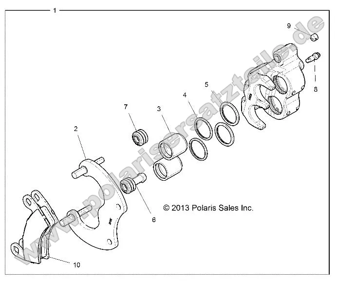 Brakes, Rear Caliper Brakes, Rear Caliper