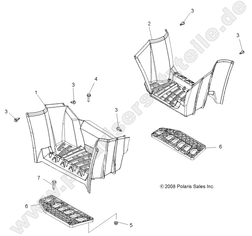 BODY, FOOTWELLS BODY, FOOTWELLS