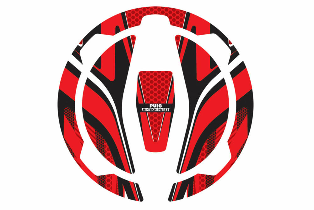 PUIG TANKDECKEL-ABDECKUNG MOD.NAKED KAWASAKI F/ROT - 9362R
