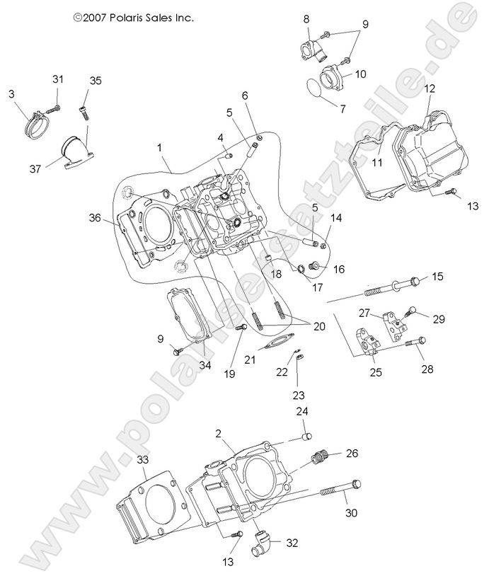 ENGINE, CYLINDER and HEAD ENGINE, CYLINDER and HEAD