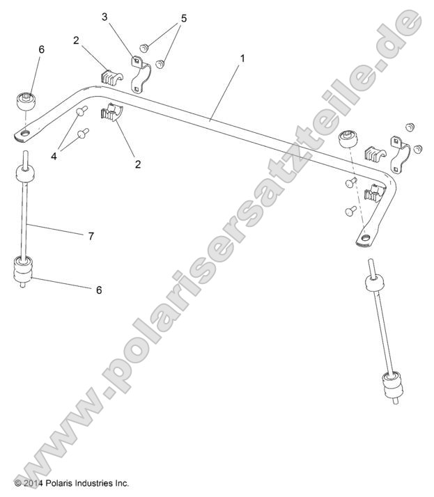 Suspension, Rear Stabilizer Bar