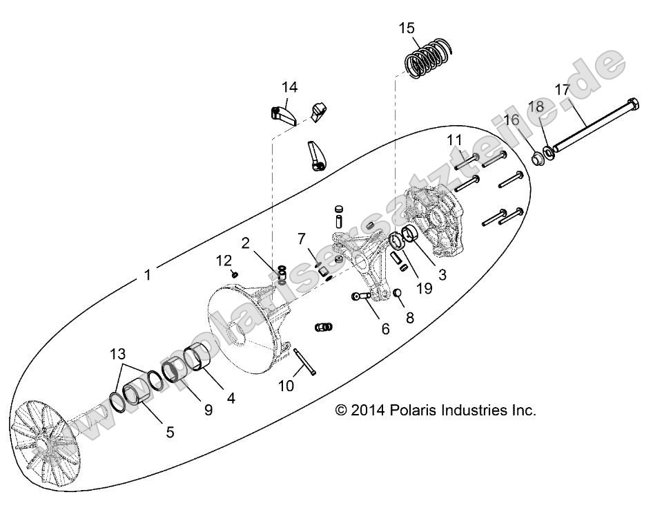 Drive Train, Clutch, Primary, EBS