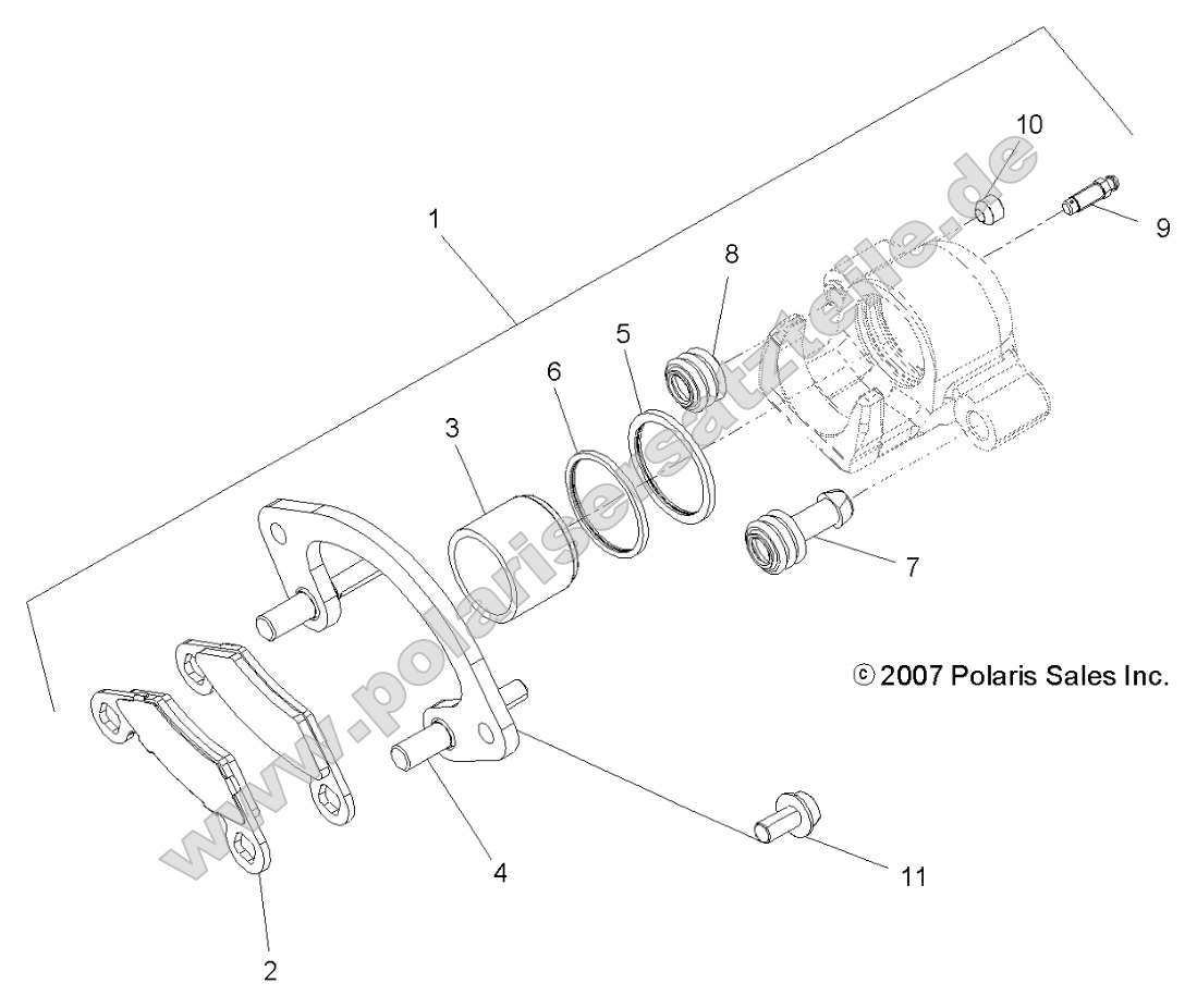 Brakes, Rear Caliper