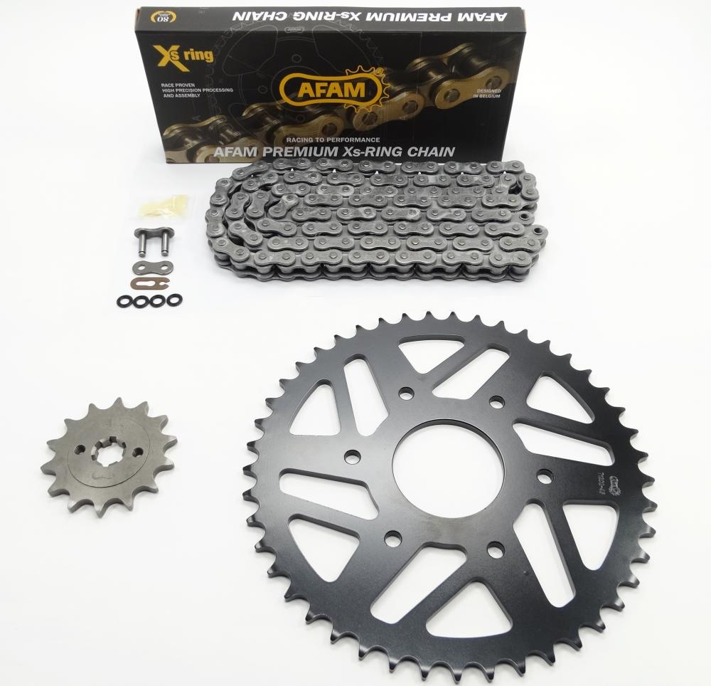 AFAM Kettensatz Stahl 520 XLR2 14x45 - KTM Duke 125 2011-20