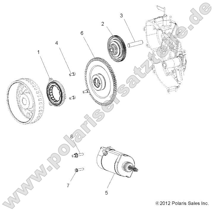 Engine, Starter and Drive Engine, Starter and Drive
