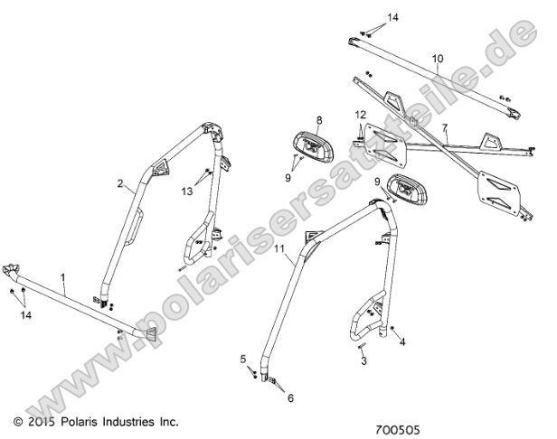 Chassis, Cab Frame Chassis, Cab Frame