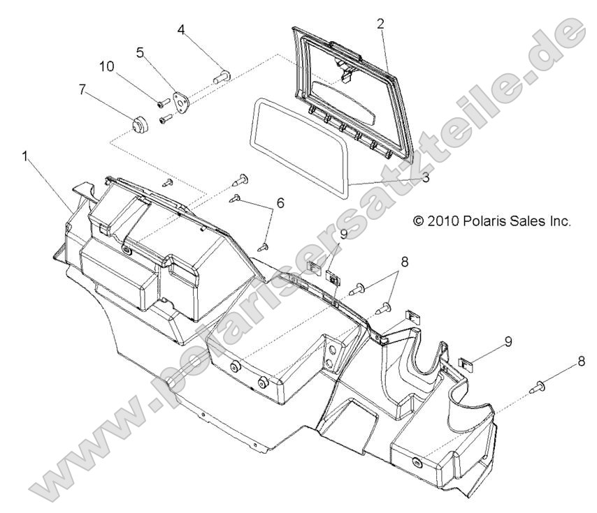 Body, Glove Box Storage