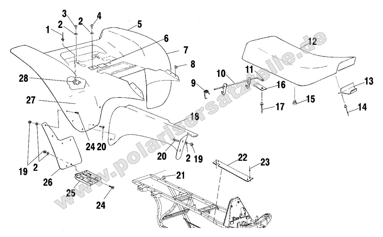 Rear Cab and Seat Rear Cab and Seat