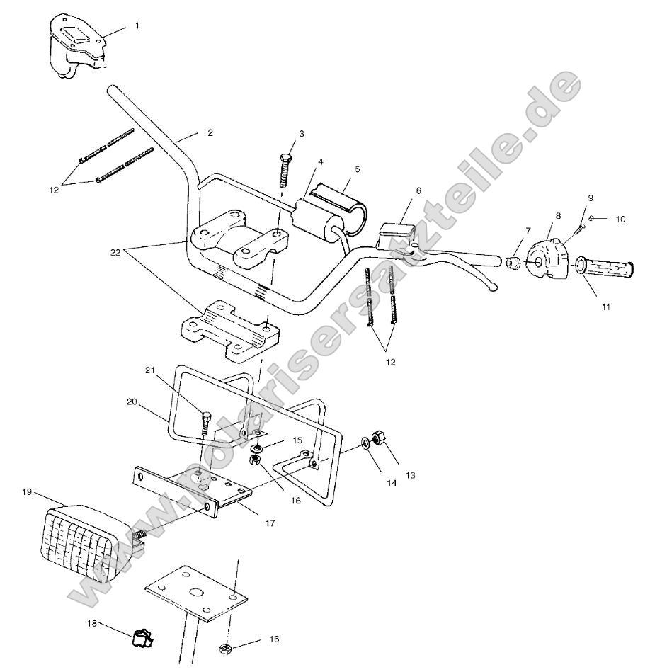 Handlebar/Headlight Handlebar/Headlight