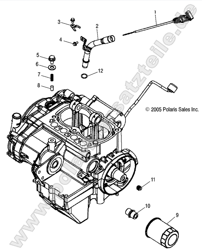 DIPSTICK and OIL FILTER