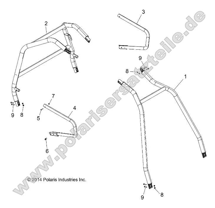 Chassis, Cab Frame and Side Bars
