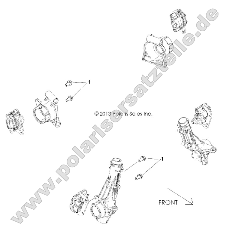 Brakes, Caliper Mounting