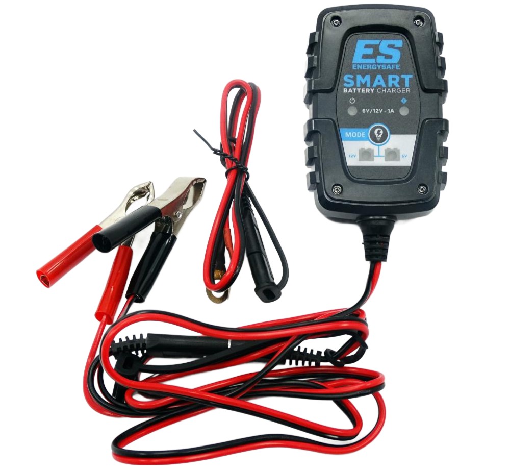 Energysafe Smart 1 Batterieladegerät 6V / 12V 0,8A für Blei-Säure Batterie Energysafe Smart 1 Batterieladegerät 6V / 12V 0,8A für Blei-Säure Batterie