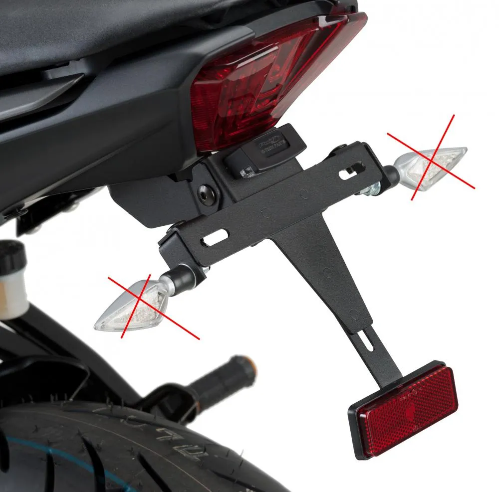 Puig Kennzeichenhalter Set Yamaha MT-07 2014-20