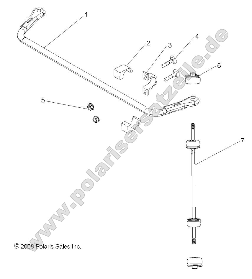 Suspension, Rear Stabilizer Bar Suspension, Rear Stabilizer Bar