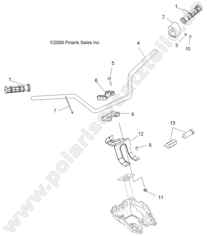 STEERING, HANDLEBAR and CONTROLS STEERING, HANDLEBAR and CONTROLS