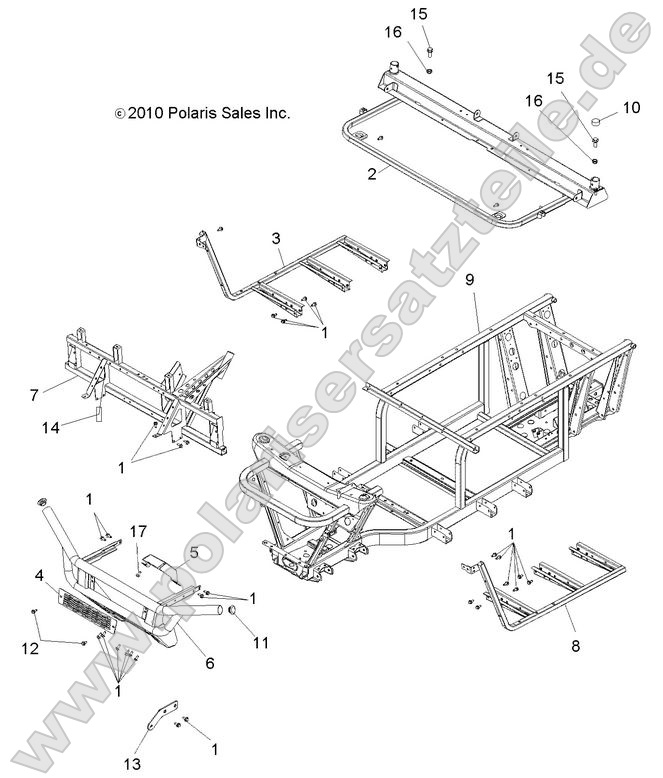 Chassis, Frame and Front Bumper
