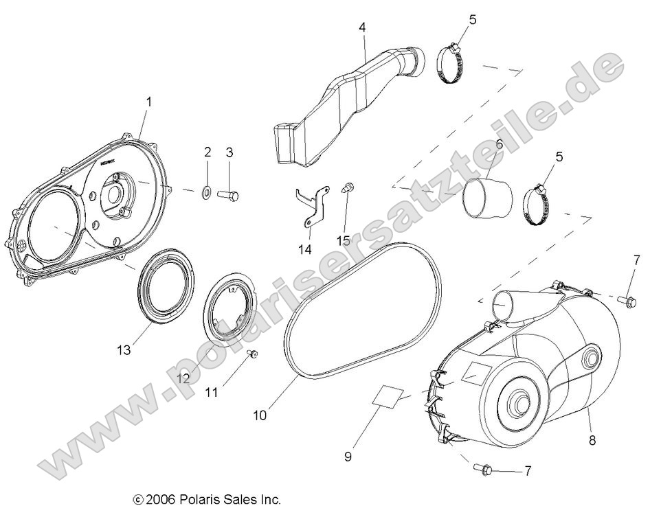 Drive Train, Clutch Cover