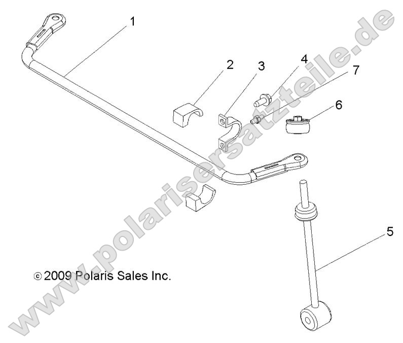 Suspension, Rear Stabilizer Bar