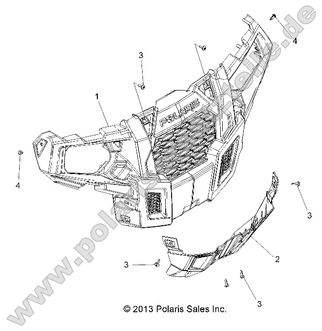 Body, Bumper, Front Body, Bumper, Front