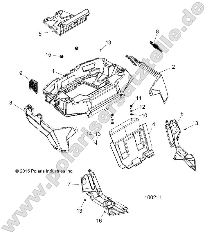 Body, Rear Rack and Fenders Body, Rear Rack and Fenders