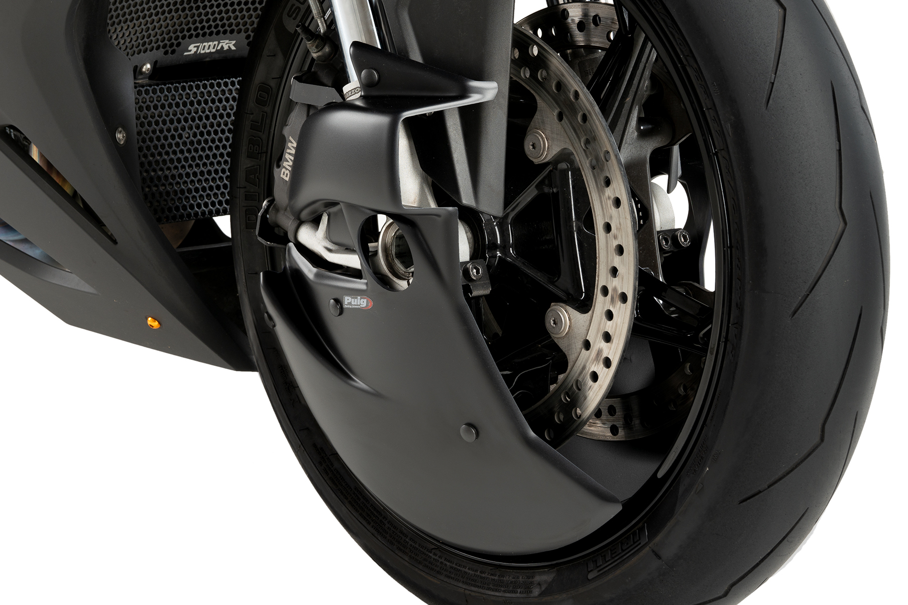 Puig Brake Cooler / Bremsenkühlung - schwarzmatt - BMW S1000 RR 2019-24 - 21526J