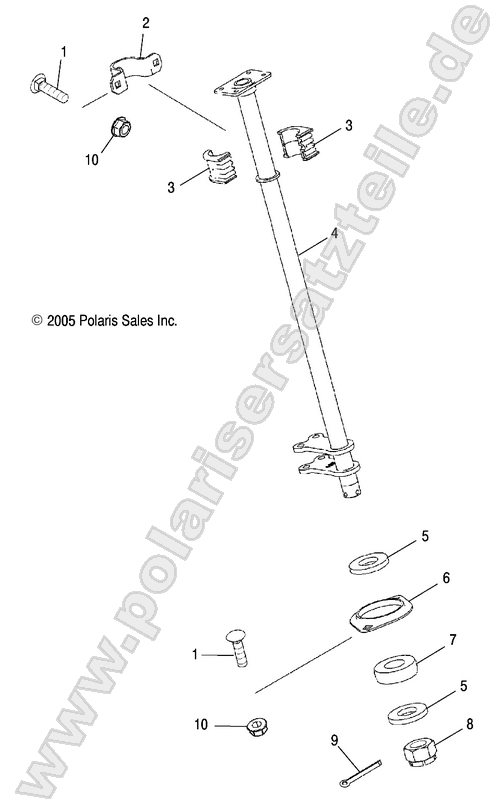 STEERING POST STEERING POST