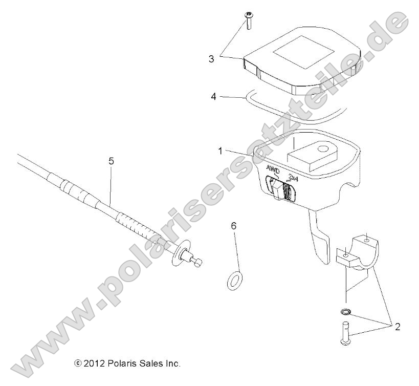 Steering, Controls, Throttle Asm. and Cable Steering, Controls, Throttle Asm. and Cable