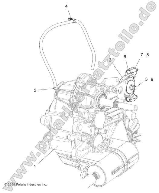 Drive Train, Main Gearcase Mounting Drive Train, Main Gearcase Mounting