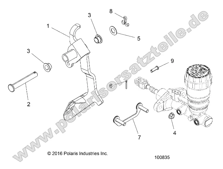Brakes, Pedal and Master Cylinder Mounting Brakes, Pedal and Master Cylinder Mounting
