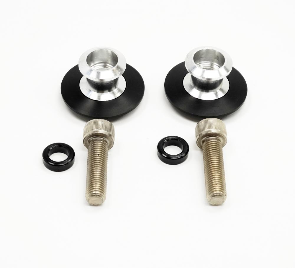 Racing Ständeraufnahmen Bobbins M10 silber