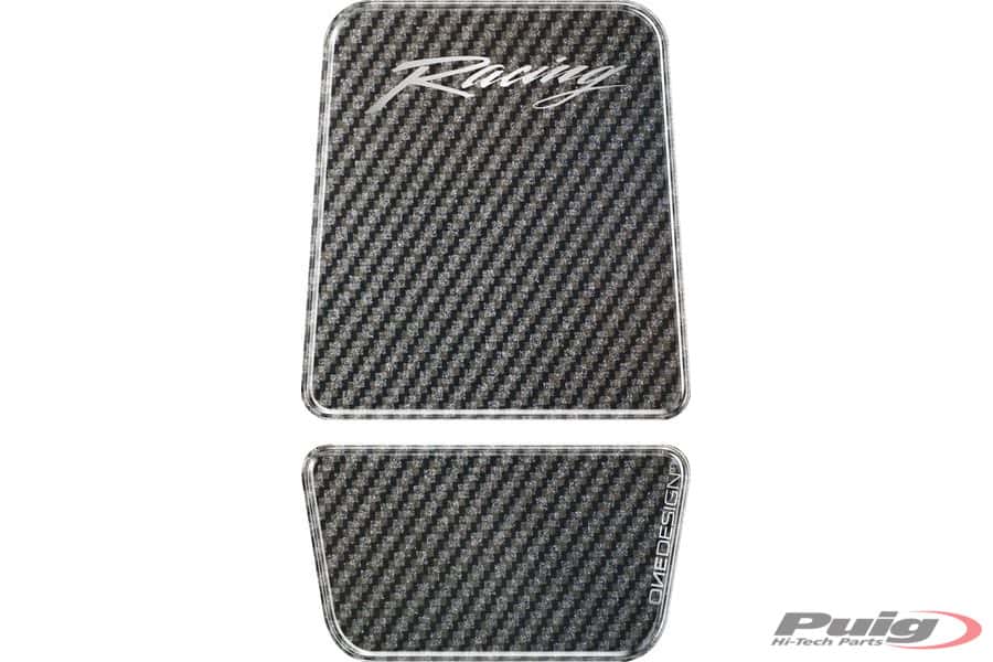 PUIG TANK PAD MINI 79X134 CARBON - 2560C