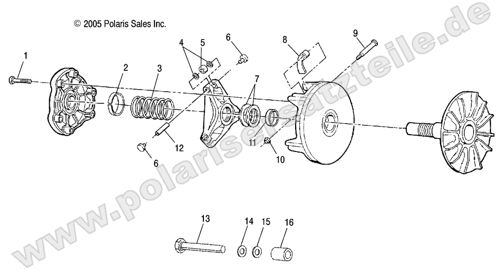 DRIVE CLUTCH DRIVE CLUTCH