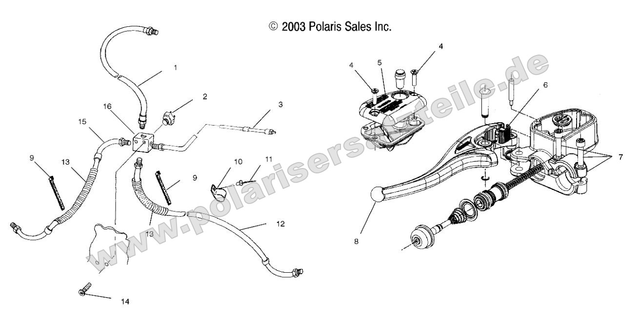 Controls-Master Cylinder/Brake Line Controls-Master Cylinder/Brake Line