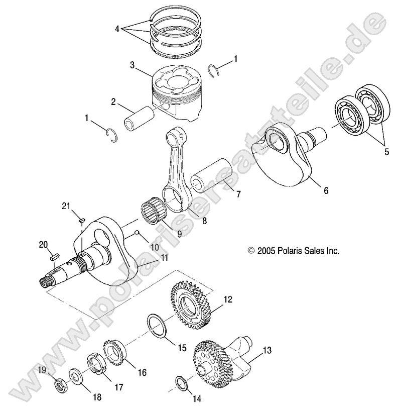 Crankshaft and Piston Crankshaft and Piston