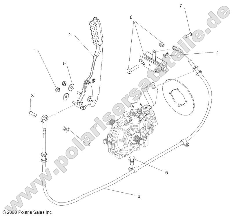 Brakes, Park Brake Asm.