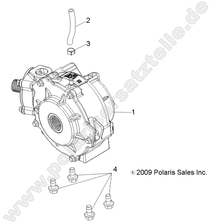 DRIVE TRAIN, FRONT GEARCASE MOUNTING DRIVE TRAIN, FRONT GEARCASE MOUNTING