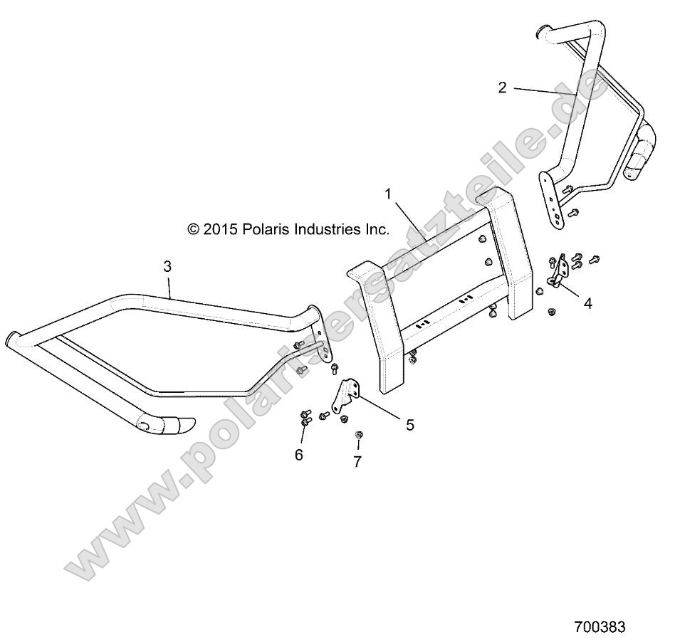 Body, Front Brush Guard Body, Front Brush Guard