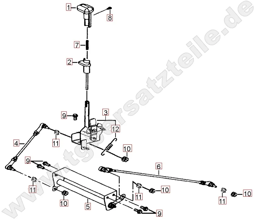 Gangschalthebel Gangschalthebel