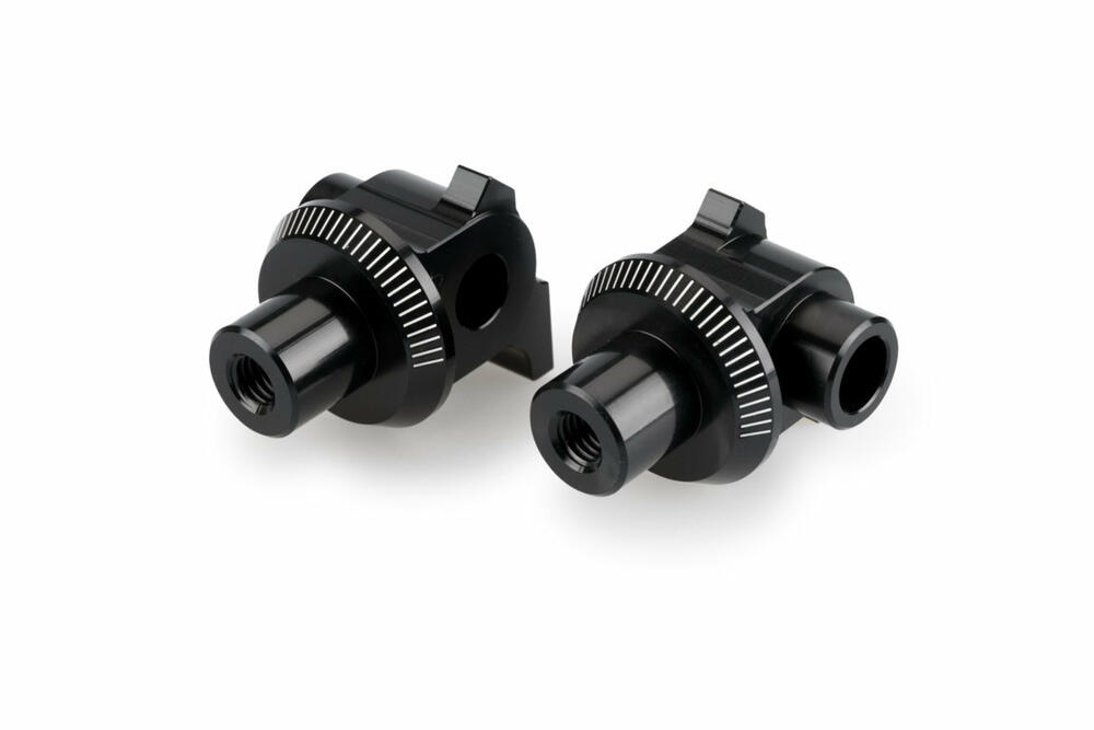 PUIG FUSSRASTEN FAHRER ADAPTER SET RECHTS/LINKS TENERE - 3815N