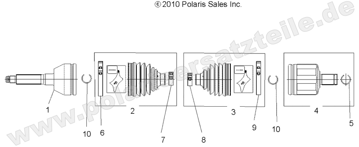 DRIVE TRAIN, FRONT DRIVE SHAFT DRIVE TRAIN, FRONT DRIVE SHAFT