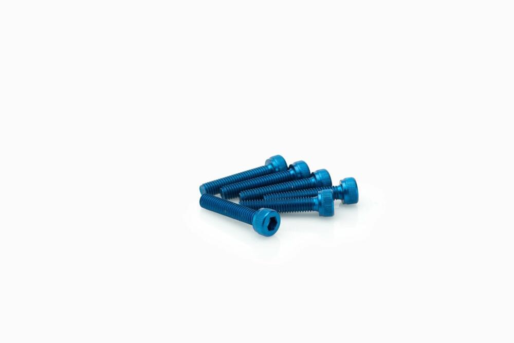 PUIG INBUS-SCHRAUBEN-KIT M5X25MM. BLAU - 0185A