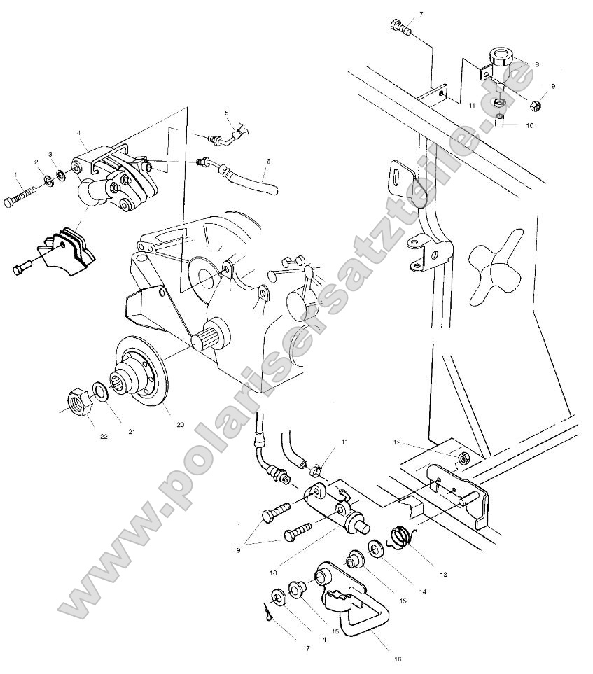 Rear Brake/Foot Pedal