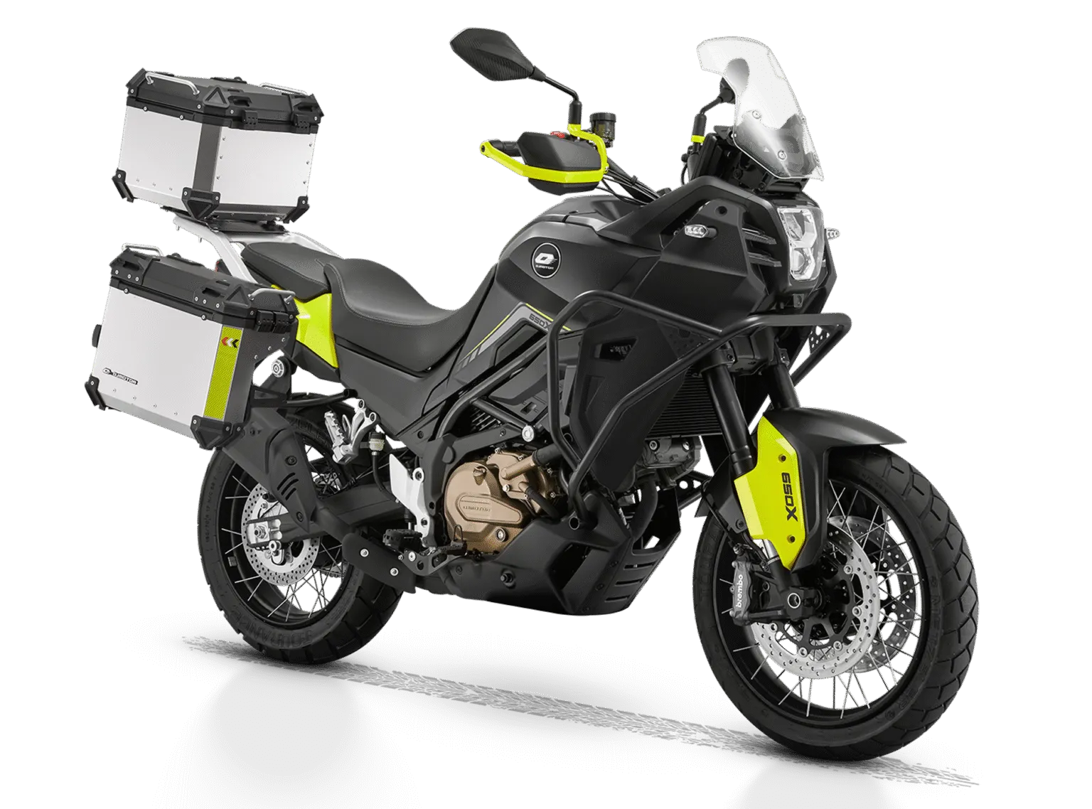 QJ Motor SVT 650 X schwarz-grau 2025