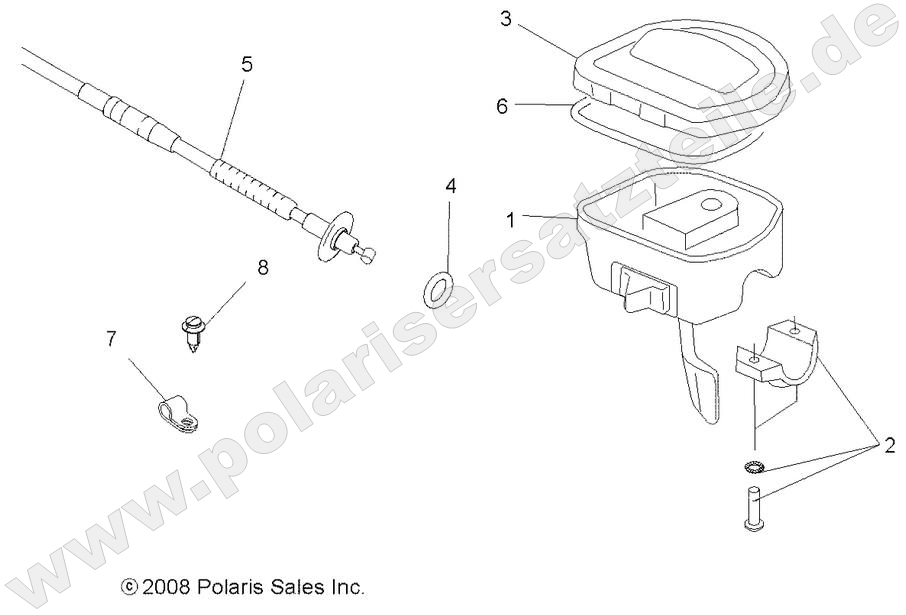 STEERING, CONTROLS and THROTTLE ASM. and CABLE STEERING, CONTROLS and THROTTLE ASM. and CABLE