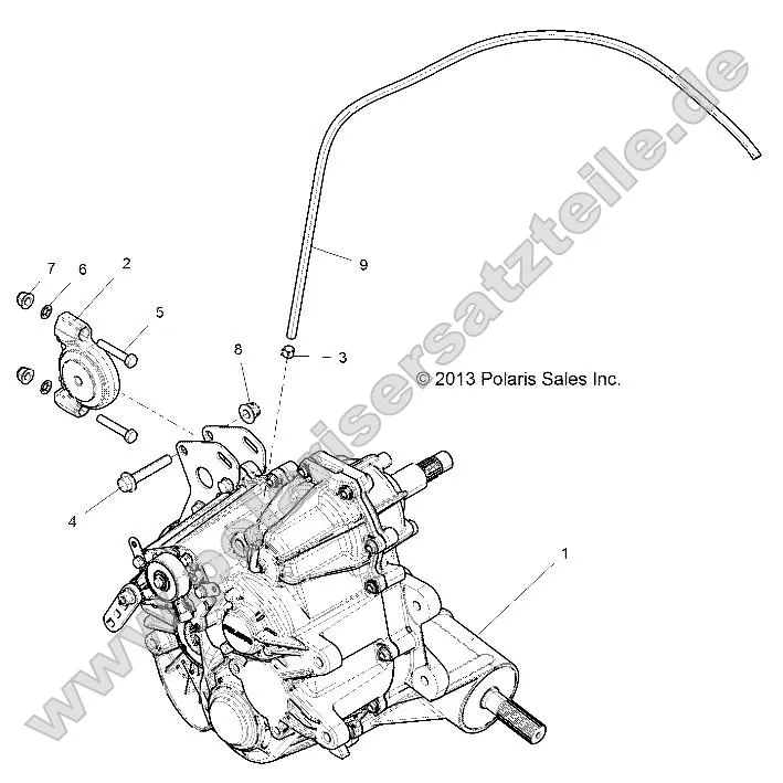 Drive Train, Main Gearcase Mounting Drive Train, Main Gearcase Mounting