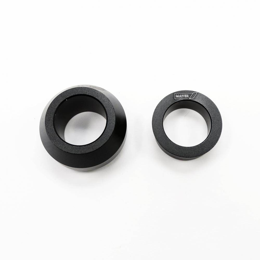 Racing Felgen Distanzbuchsen Set vorne schwarz Ducati Panigale