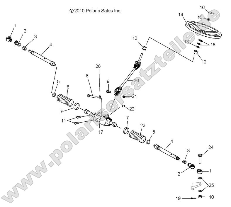 Steering, Steering Asm.