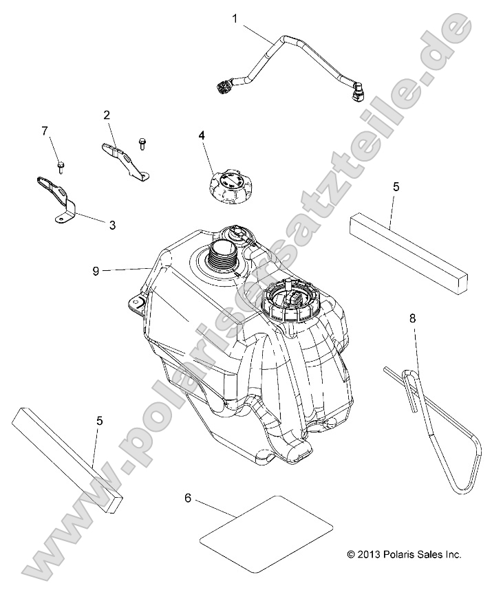 Body, Fuel Tank Asm.