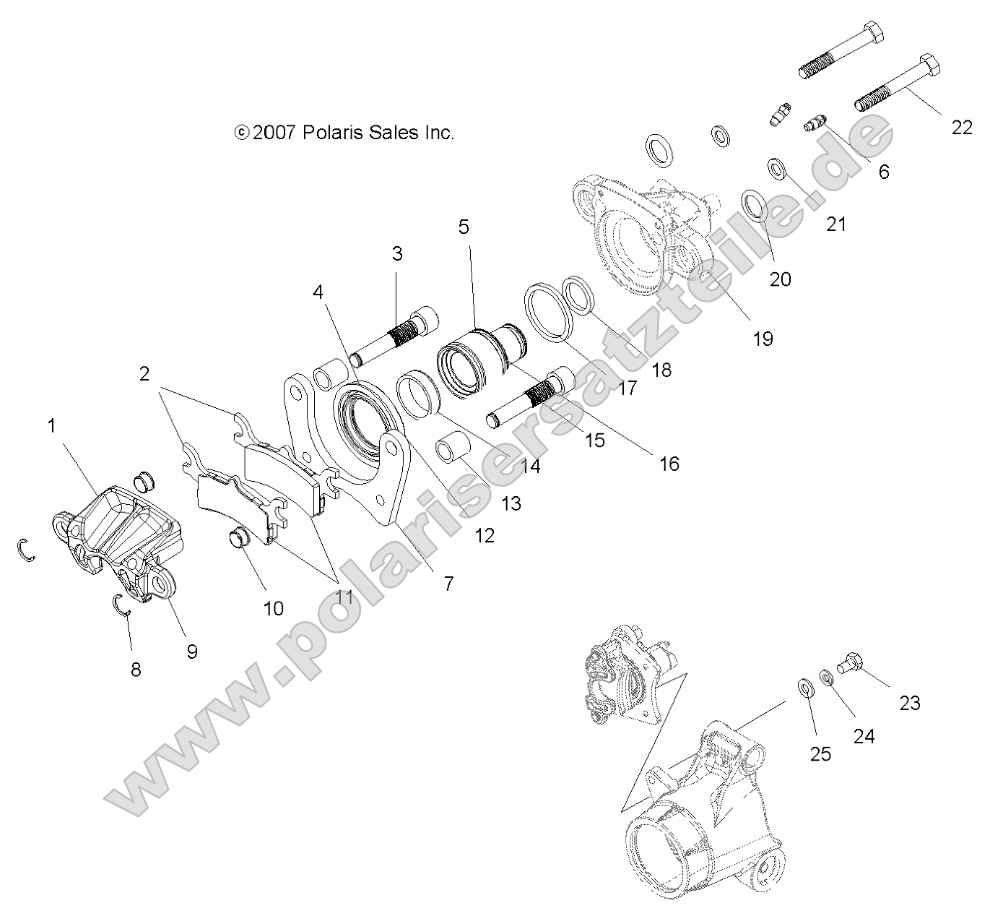 Brakes, Rear Calipers